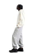 Heavyweight Fleece Jogger Sweatpants - Flower Gray