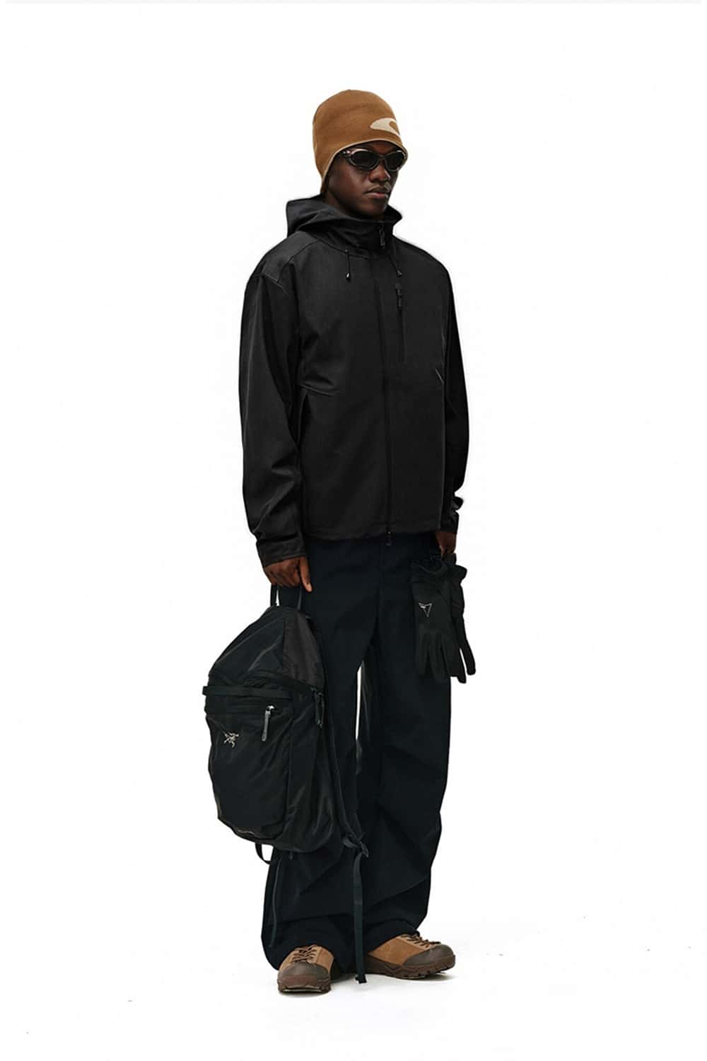 All-Weather Seamless Technical Jacket - Black
