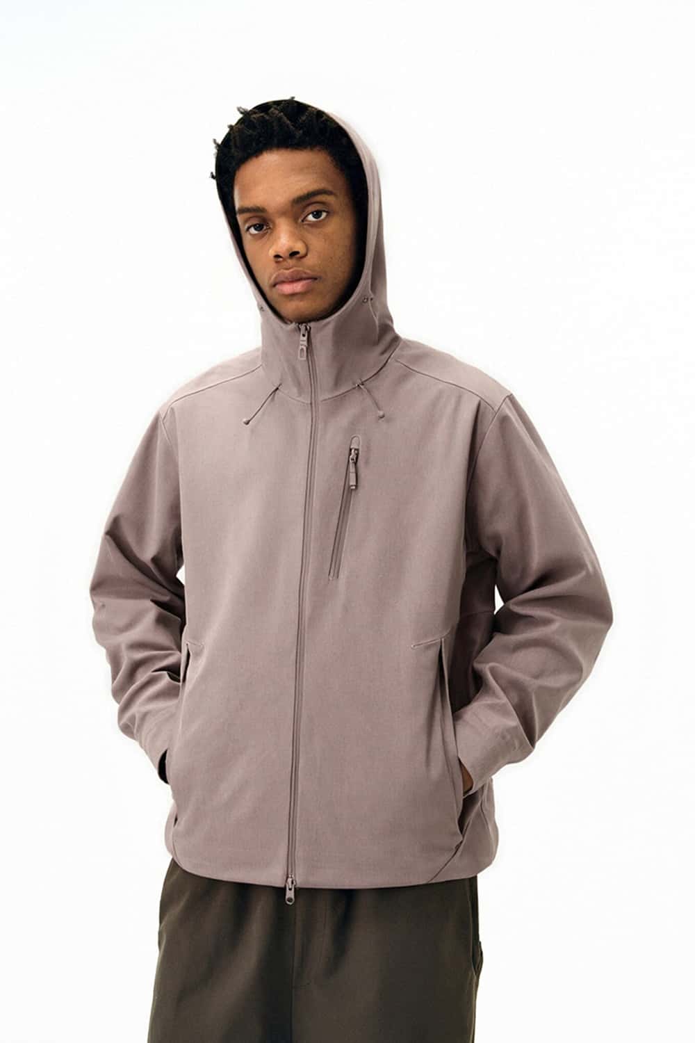 All-Weather Seamless Technical Jacket - Grayish Pink