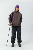 All-Weather Seamless Technical Jacket - Purple