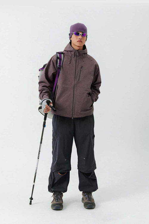 All-Weather Seamless Technical Jacket - Purple