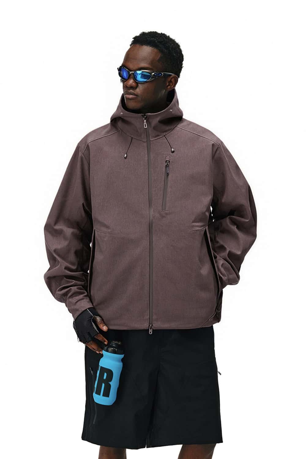 All-Weather Seamless Technical Jacket - Purple