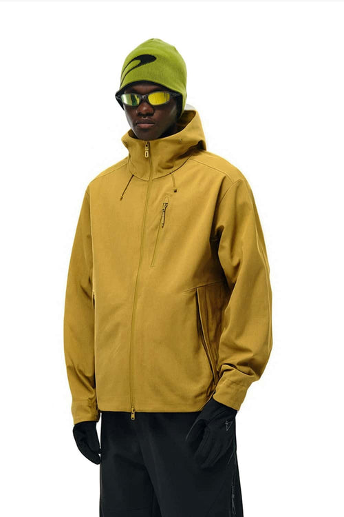 All-Weather Seamless Technical Jacket - Yellow
