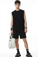 Cooling Sleeveless Active Tank Top - Black