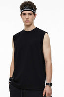 Cooling Sleeveless Active Tank Top - Black