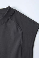 Cooling Sleeveless Active Tank Top - Charcoal