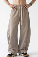 Snow-Wash Barrel Pants - Vintage Khaki