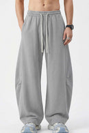 Snow-Wash Barrel Pants - Vintage Medium Gray