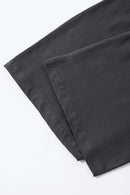 High-Stretch Relaxed Straight-Leg Trouser - Charcoal