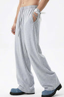 High-Stretch Relaxed Straight-Leg Trouser - Flower Gray