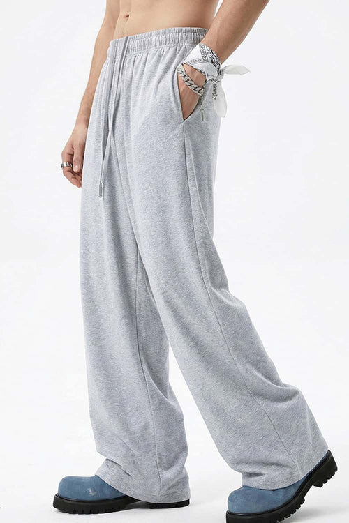 High-Stretch Relaxed Straight-Leg Trouser - Flower Gray