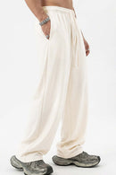 High-Stretch Relaxed Straight-Leg Trouser - Rice Apricot
