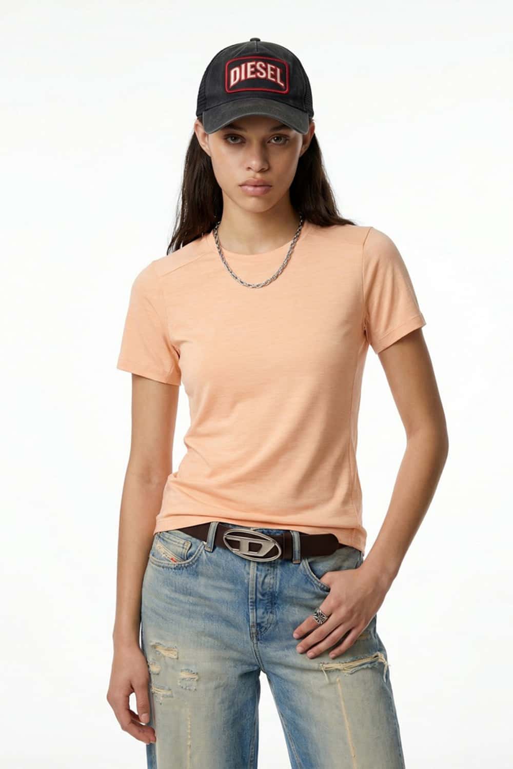 Lightweight Quick-Dry Active Tee - Nude Pink