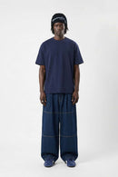 3D Tailored Loose Fit Utility Tee - Eclipse Blue