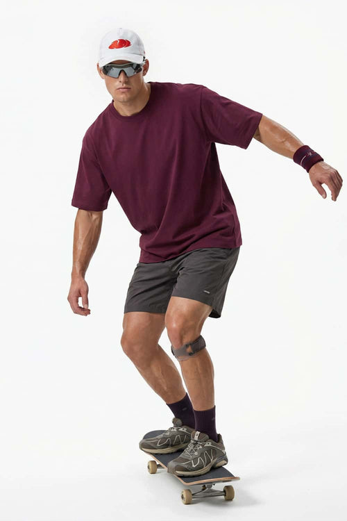 Cooling-Touch Performance Stretch Tee - Purple