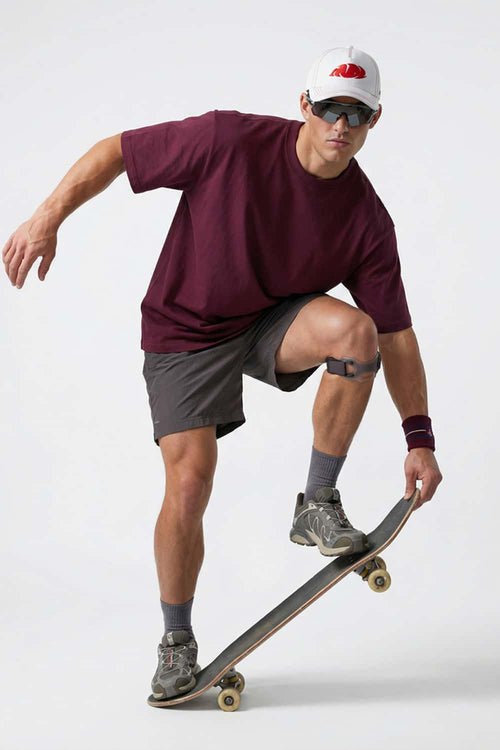Cooling-Touch Performance Stretch Tee - Purple