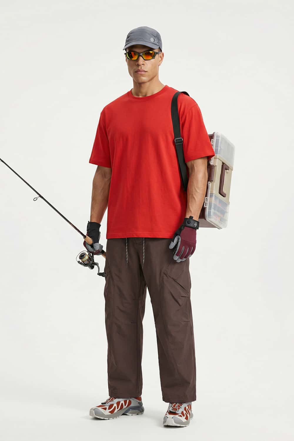 Cooling-Touch Performance Stretch Tee - Red