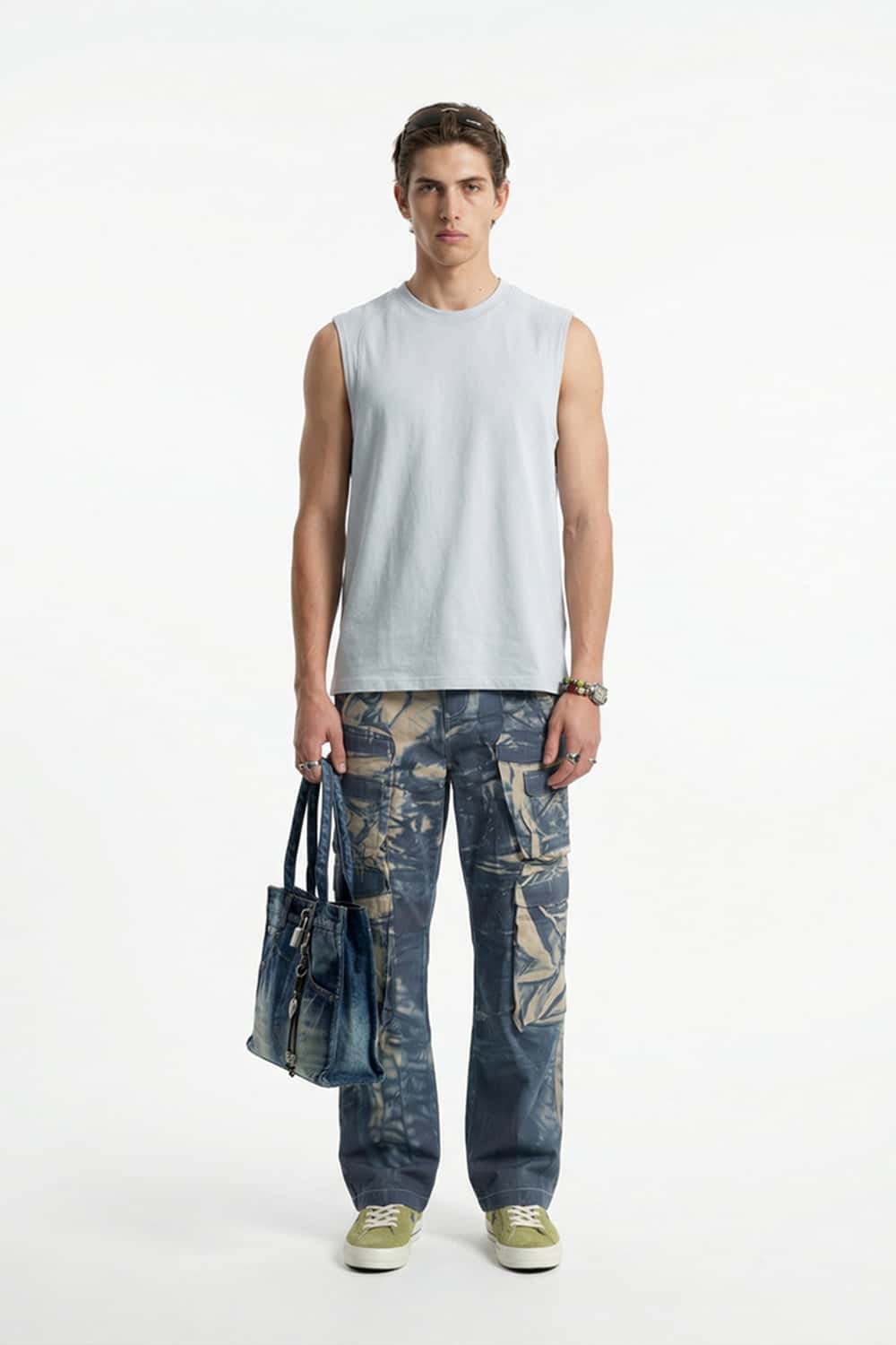 Ultimate Cooling Sleeveless Active Tank - Gray