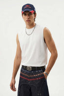 Ultimate Cooling Sleeveless Active Tank - White