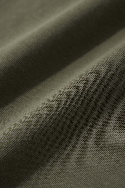Sport Contrast Raglan Cooling Tee - Olive