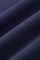 Performance Stretch Heavyweight Fitted Tee - Navy Blue