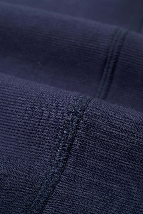 Performance Stretch Heavyweight Fitted Tee - Navy Blue