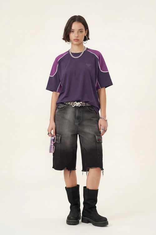 Zoned Cooling Raglan Sport Tee - Purple