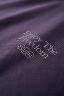 Zoned Cooling Raglan Sport Tee - Purple