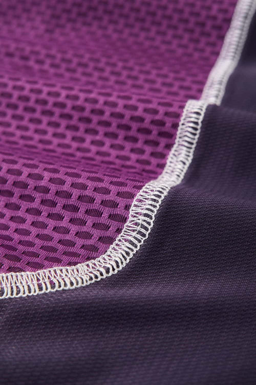 Zoned Cooling Raglan Sport Tee - Purple