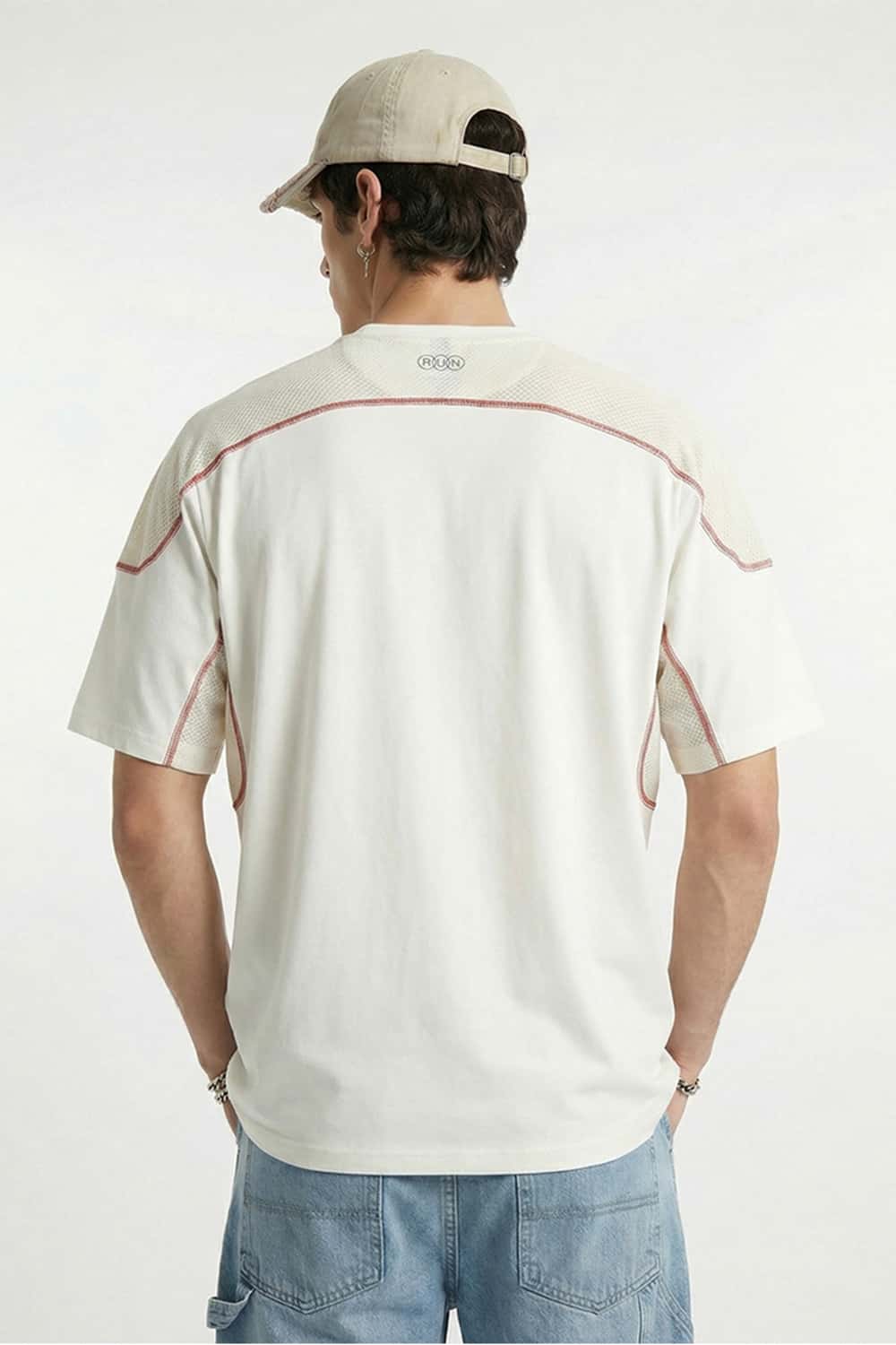 Zoned Cooling Raglan Sport Tee - White