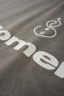 Premium Heavyweight Graphic Relaxed Tee - Light Gray