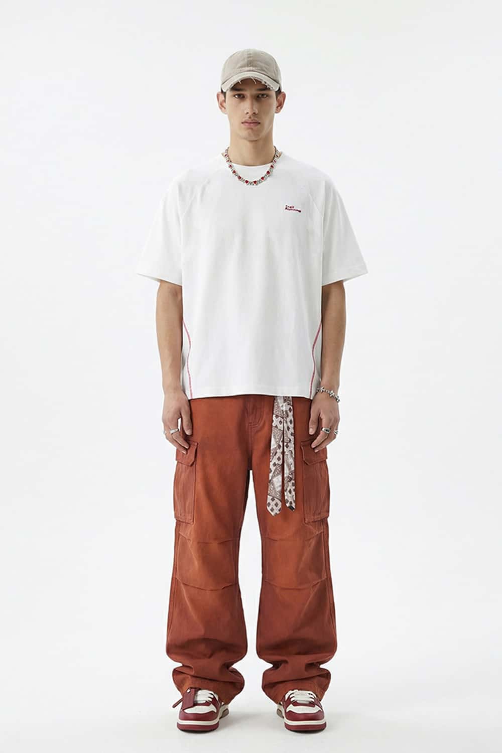 Perforated Quick-Dry Active Tee - White