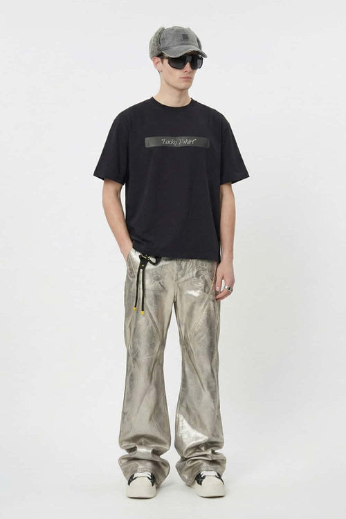 Vintage Graphic Short-Sleeve Tee - Black