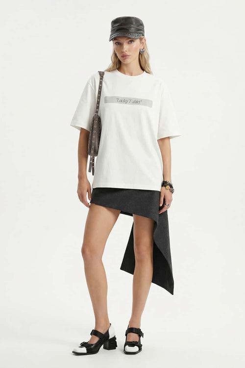 Vintage Graphic Short-Sleeve Tee - White