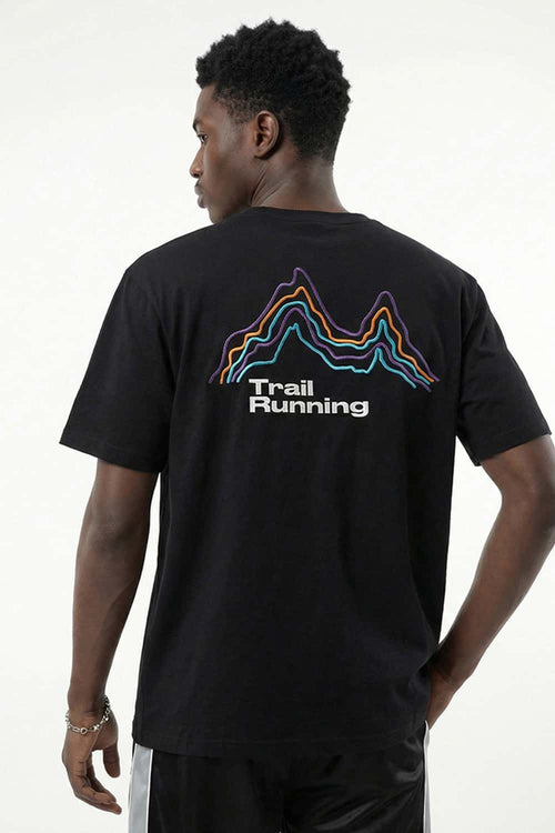 Quick-Dry Athletic Tee - Black