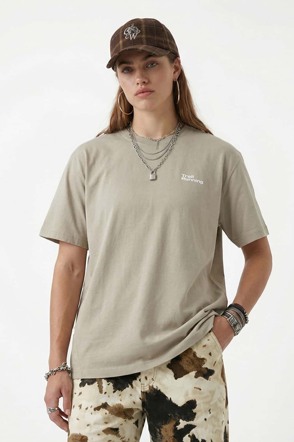Quick-Dry Athletic Tee - Light Gray