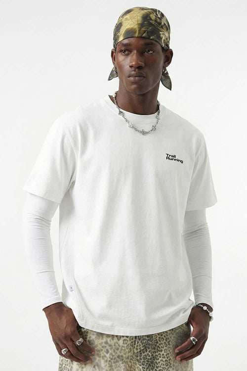 Quick-Dry Athletic Tee - White