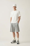 Contrast Stitch Active Performance Tee - White