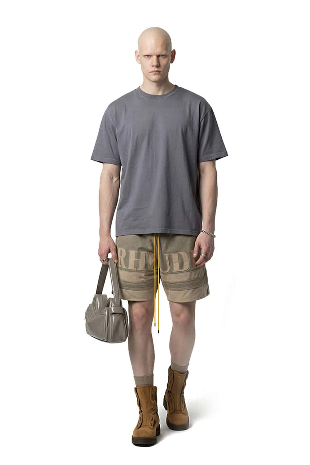 5-in-1 Cooling Tech Short-Sleeve Tee - Grayish Purple
