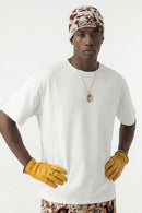 Tailored Cotton Graphic Tee - Off White