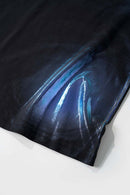 Graphic Spark Print Cooling-Touch Tee - Black