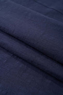 Premium Slub Cotton Pocket Tee - Navy Blue
