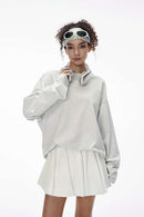 Sorona Performance Stretch Long-Sleeve Tee - Flower Gray