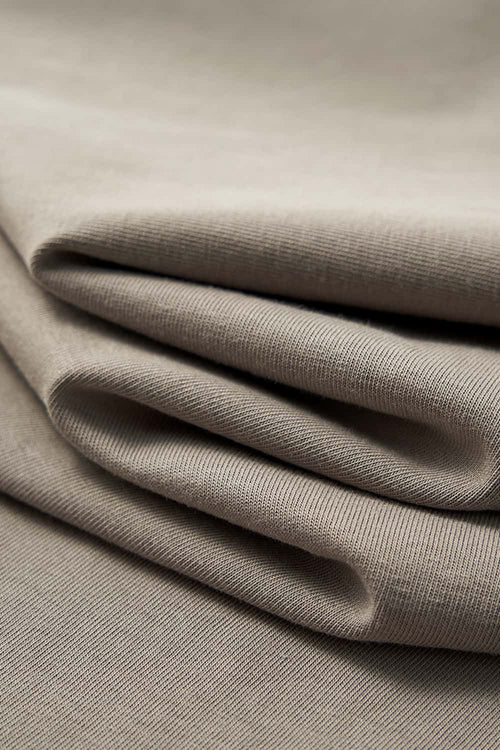 Sorona Performance Stretch Long-Sleeve Tee - Light Gray
