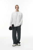 Sorona Performance Stretch Long-Sleeve Tee - White