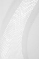 Paneled Embroidered Sport Tee - Off White