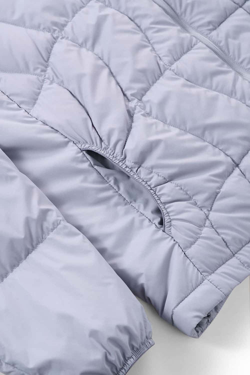 Ultra-Lightweight Windproof Hooded Puffer - Taro