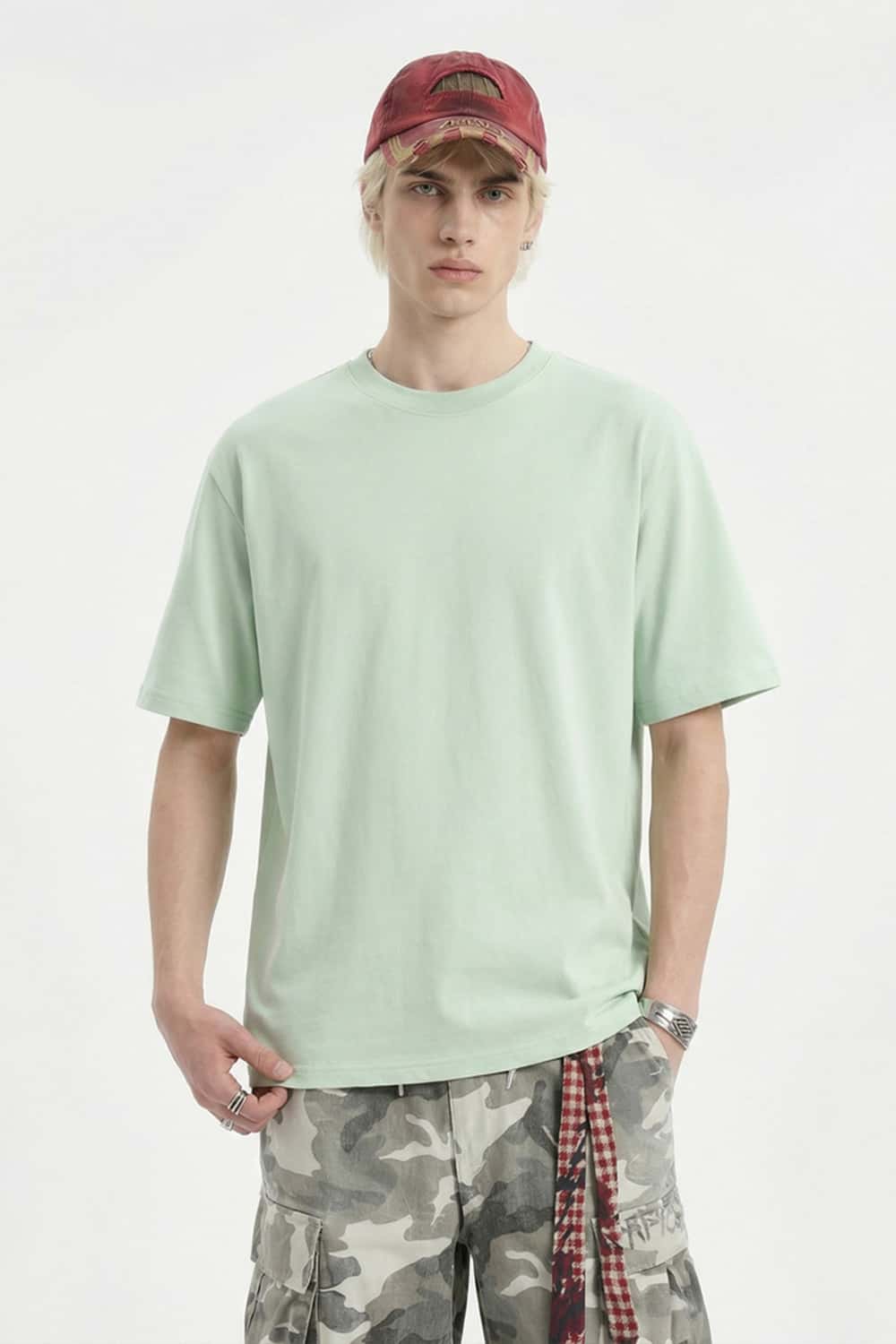 Tech Quick-Dry Solid Short-Sleeve Tee - Mint