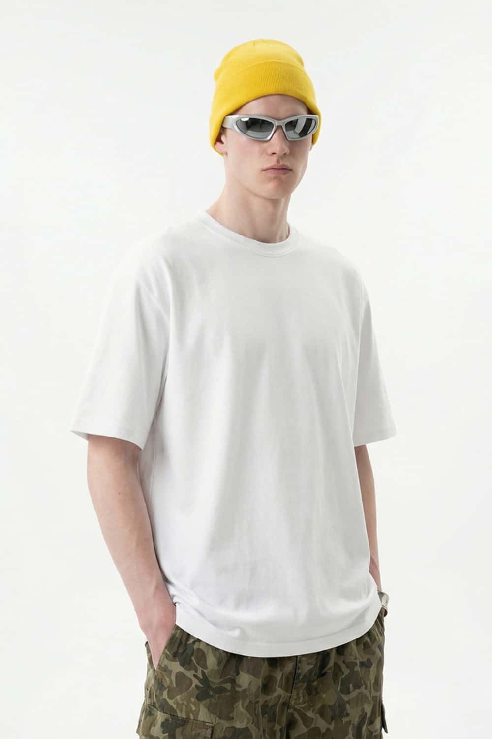 Tech Quick-Dry Solid Short-Sleeve Tee - White
