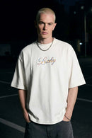 Relaxed Graphic Short Sleeve Tee - Cream White
